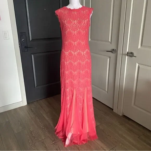 sherri hill blue lace prom dress Sherri Hill Aqua prom dress at XO by Sophia's